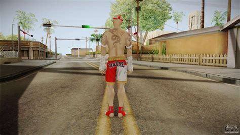 Sleeping Dogs Wei Shen Muay Thai Dlc Bald For Gta San Andreas