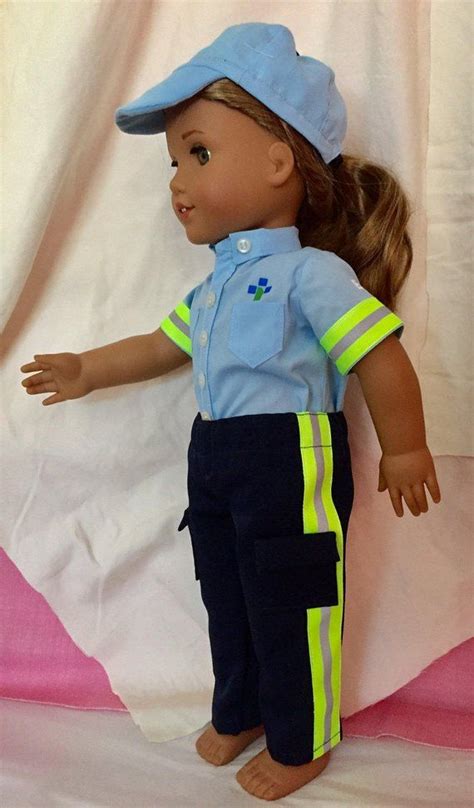 Emt Ems Uniform For 18 Inch Customized For You Choice Of Etsy Doll