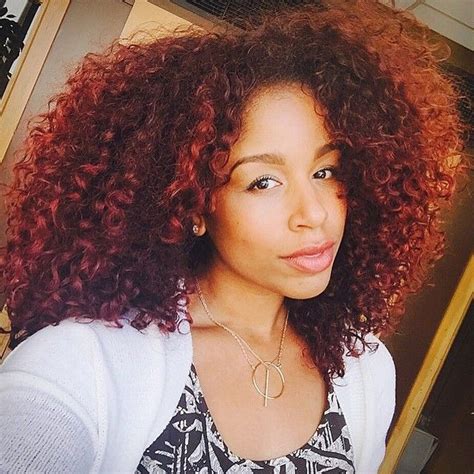 Brown Girls Love On Instagram “ Browngirlslove Red Curls Loving The Volume In Moknowshair Re