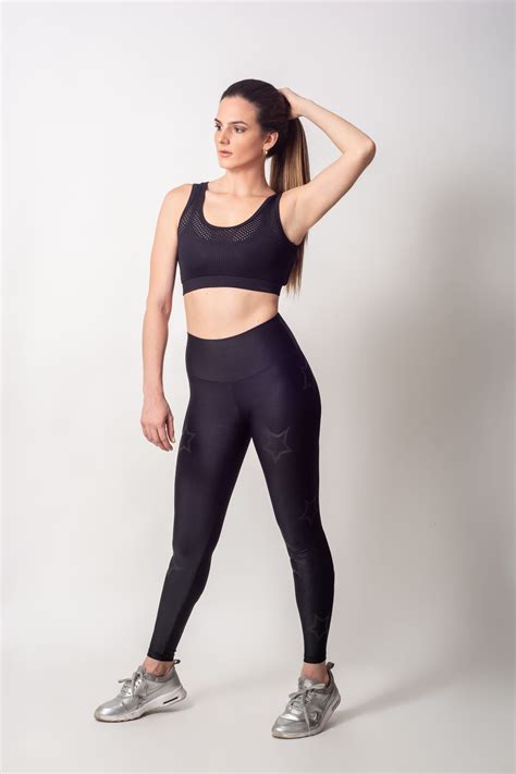 Outline Stars Black Legging Yoga Pants Workout Yoga Pants Pattern Best Leggings For Women