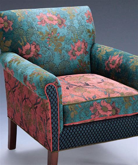 Natural upholstery fabrics refer to those woven from materials found in nature. Coral Boston Vine Woven Floral Upholstery Fabric from ...