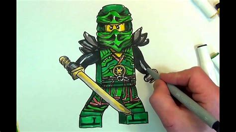 Ninjago Green Ninja Drawing