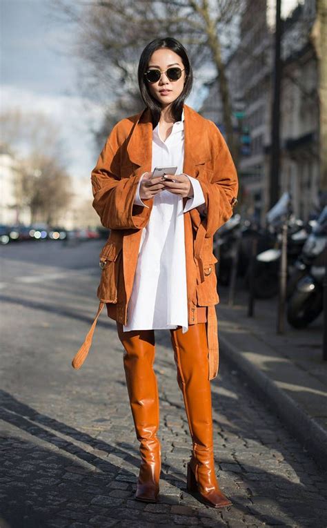 Photos From Best Street Style From Paris Fashion Week Fall 2017 E Online Fashion Paris