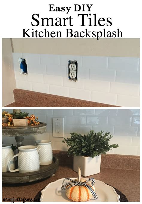 Maybe you would like to learn more about one of these? Smart Tiles Kitchen Backsplash - A Cup Full of Sass