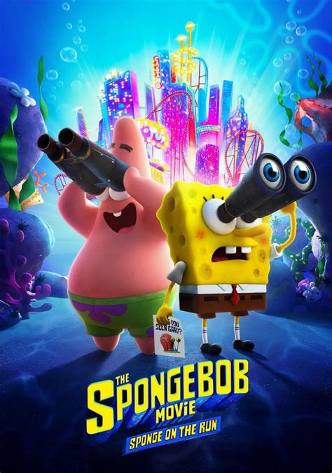 Pôster │ Bob Esponja O Incrível Resgate 2020 Loucademia De Cinema