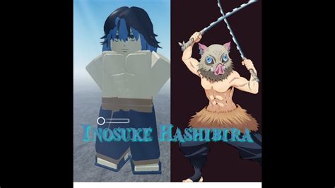 How to make Inosuke Hashibira in Project Slayers (Roblox) - YouTube