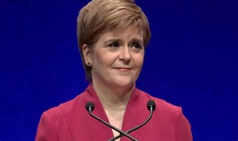 Snp Conference Nicola Sturgeon Unveils Plot To Use Brexit To Win