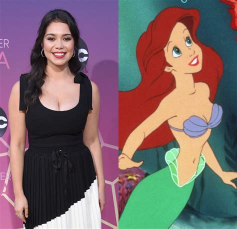 auli i cravalho on ‘the little mermaid live and ariel — exclusive hollywood life