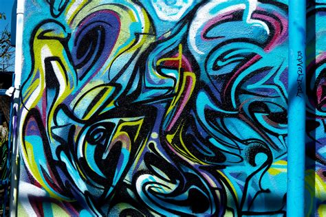 Free Photo Blue Graffiti Wall Graffiti Paint Painting Free