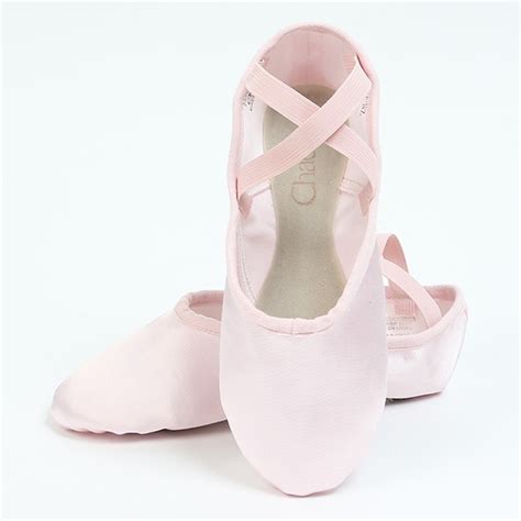 Satin Ballet Slippers Elastic Chacott Co Ltd