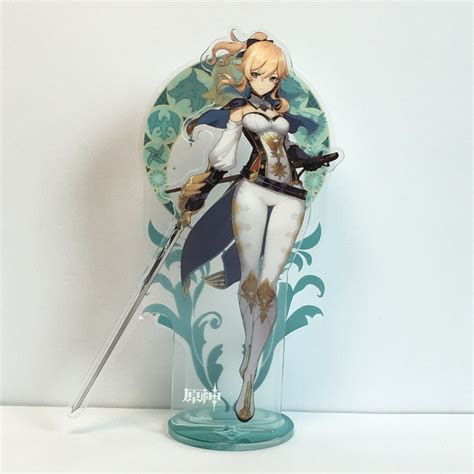 Mihoyo Official Genshin Impact 琴 Jean Acrylic Stand Standee Acrylic Stands Everything Else