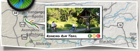 Roaring Run Trail Trans Allegheny Trails Apollo To Saltsburg Pa
