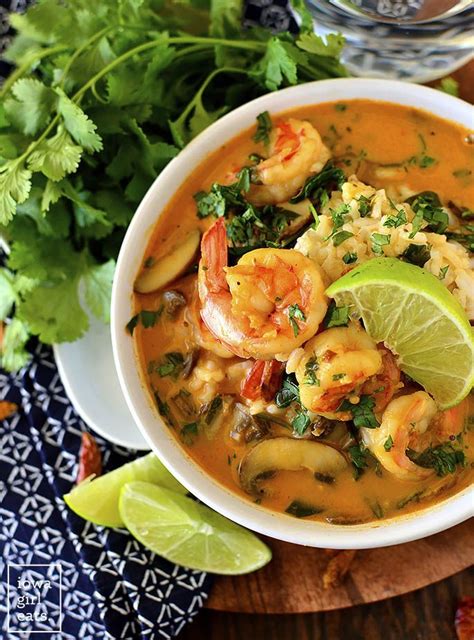 Thai Coconut Shrimp Soup Is A Gorgeous Healthy Flavor Packed Soup