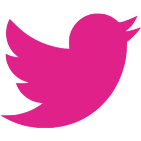 Download High Quality Twitter Logo Pink Transparent Png Images Art