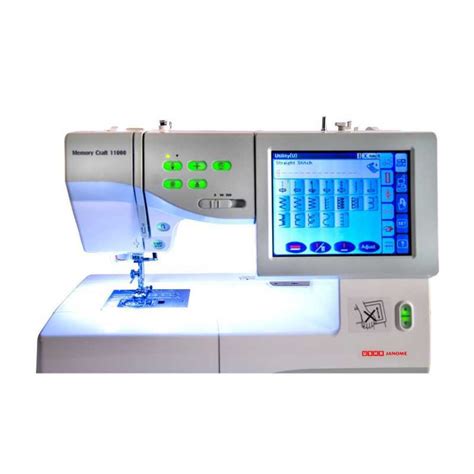 Usha Memory Craft 11000 Embroidery And Sewing Machine