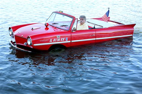 My Ride Series Dont Be Scared Of Fins In The Water Its Amphicar