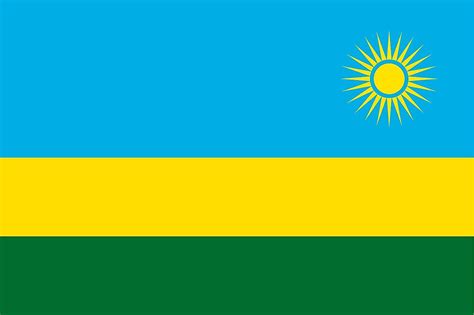 The flag of rwanda is comprised of four colors. What Do The Colors And Symbols Of The Flag Of Rwanda Mean ...