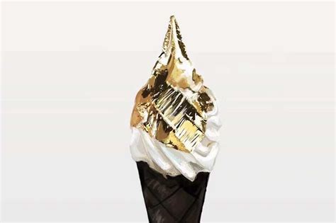 fancy gold foil topped soft serve ice cream is coming to austin eater austin