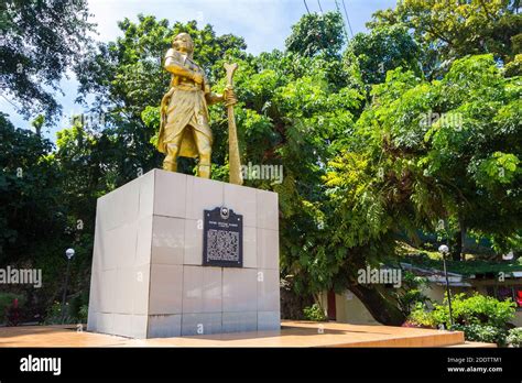 The Sultan Kudarat Monument In Cotabato City Philippines Stock Photo