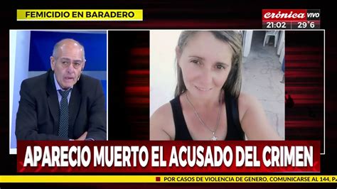 encontraron muerto al principal sospechoso del femicidio en baradero youtube