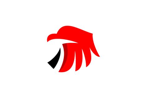 Eagle Hawk Falcon Vector Logo Graphic By Hartgraphic · Creative Fabrica