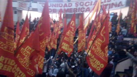 La Internacional Himno Del Proletariado Congreso Nacional De La Ujs