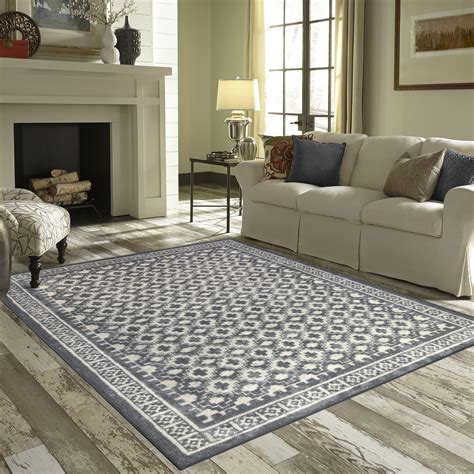 Warm your floors with area rugs that suit the size and style of your room. Mainstays Farmhouse Textured Print Area Rug or Runner ...