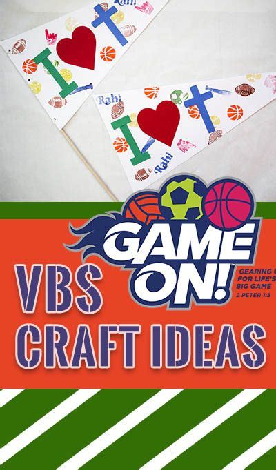 Vbs 2018 Vbs Crafts Sport Themed Crafts Kids Sports Crafts