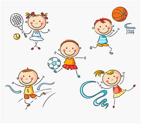 Amazing imagery for all your creative projects! Sports Kids Clipart Transparent Png - Kids Sport Clipart ...