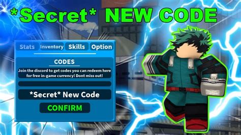 Secret New Code Boku No Roblox Remastered Roblox Mha Game