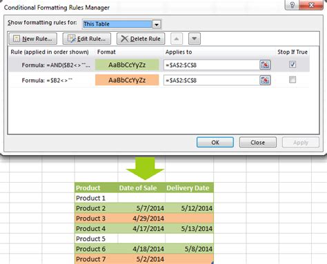How To Use Conditional Formatting In Excel To Automatically Change Cell