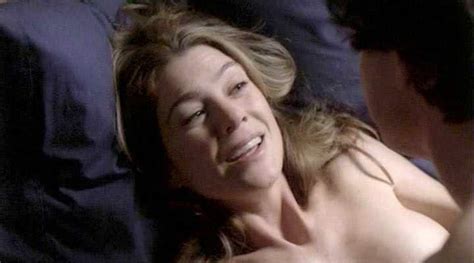 Ellen Pompeo Hot Sex Scene From Greys Anatomy Scandal