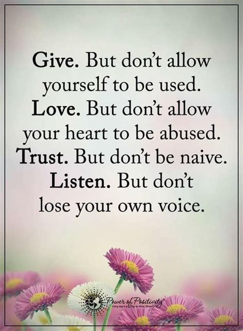 Give Love Trust Listen MoveMe Quotes