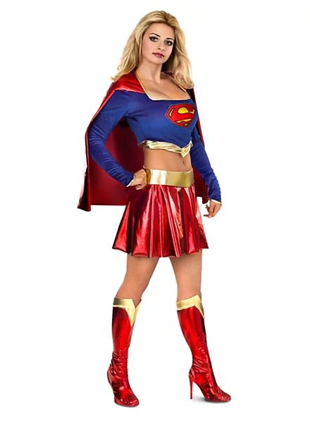Sexy Superhero Supergirl Costume Maskworld Com