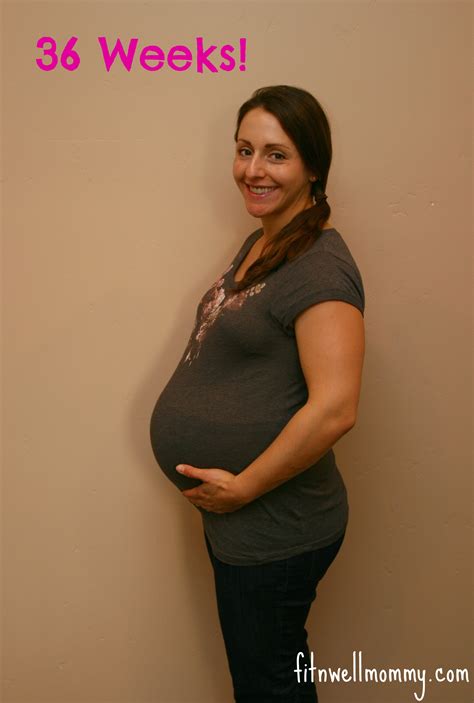 Pregnancy Update 36 Weeks Deliciously Fit