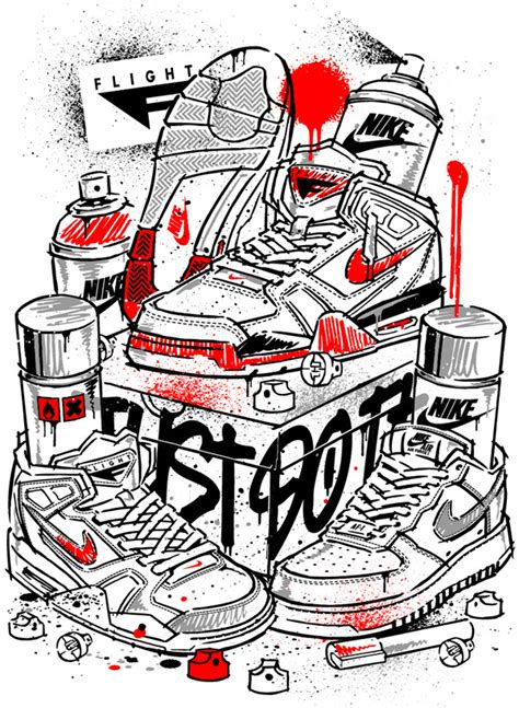 Nike Apparel Design Viii On Behance Nike Art Sneaker Art Apparel Design