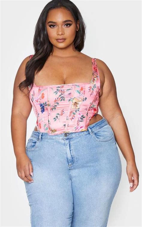 Plus Size Bustier Tops Shopping Guide Corset Tops To Shop Plus Size