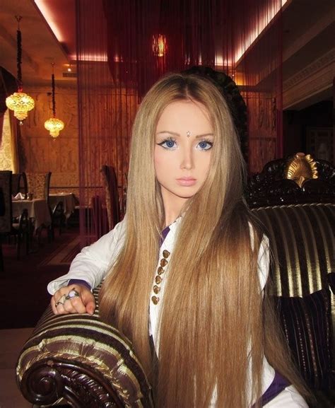 Valeria Lukyanova Russia 26 Beauty Long Hair Women Real Barbie