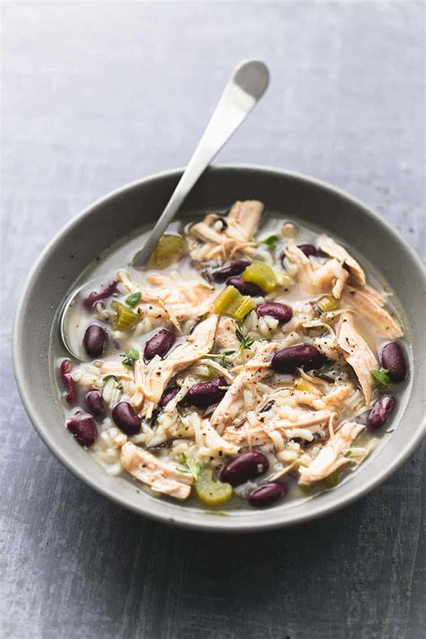 This savory stuffing recipe and the turkey roasting method are hers. Healthy Turkey Wild Rice Soup | Creme De La Crumb