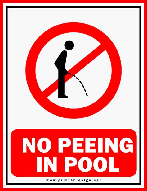 Swimming Pool Safety Signs Free Download