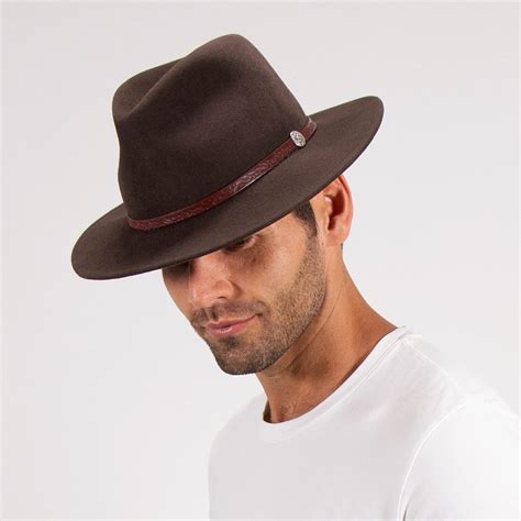 Cromwell Stetson Crushable Wool Fedora Hat Fashionable Hats
