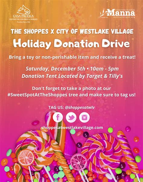 Holiday Donation Drive Shoppes