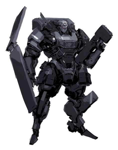 Artstation Exosuit Shinku Kim Exosuit Robot Concept Art Armor
