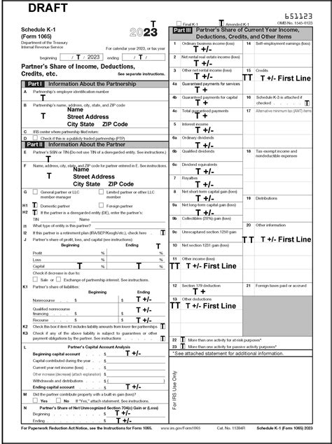 Sample K1 Tax Form Verhotline