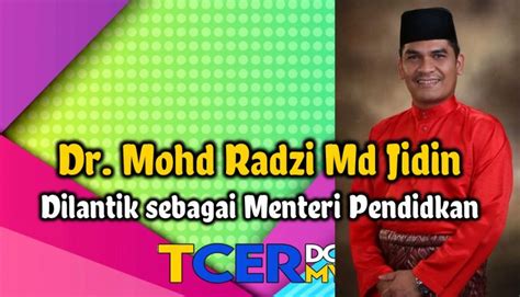 Live press conference by senior minister education dr mohd radzi md jidin. Dr. Mohd Radzi Md Jidin Dilantik Sebagai Menteri ...