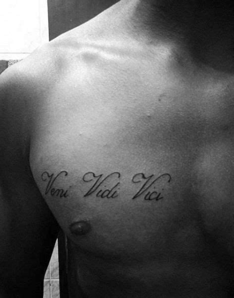 Veni Vidi Vici Tattoo Meaning What Is Behind This Popular Design