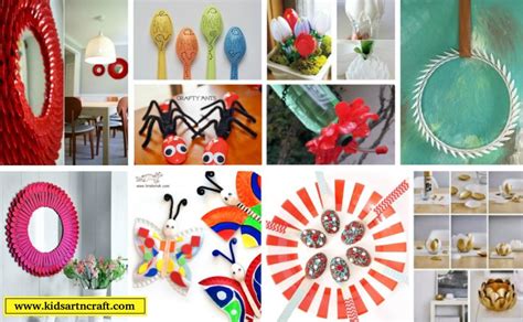 25 Easy And Creative Plastic Spoon Projects Kids Art And Craft