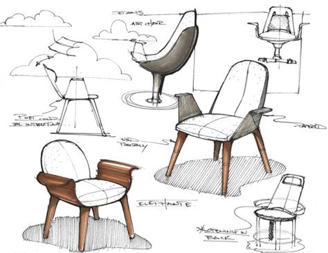 Sketchbook By David Ngene Via Behance Furniture Design Sketches