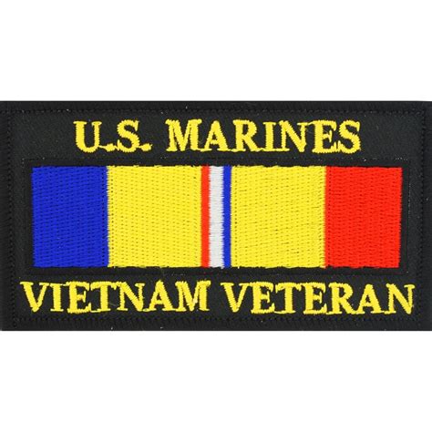 Usmc Vietnam Veteran Patch Black And Yellow 1 34 Michaels