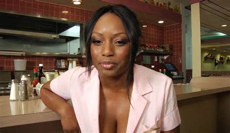 black waitress fucks the chef in the restaurant ebony porn
